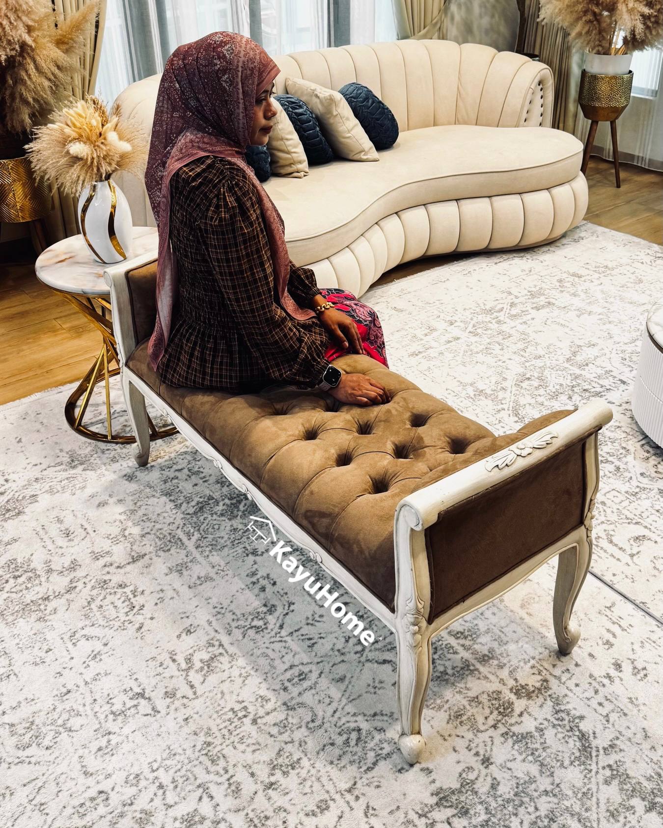 Arabella Wooden Bench — official KayuHome catalogue image
