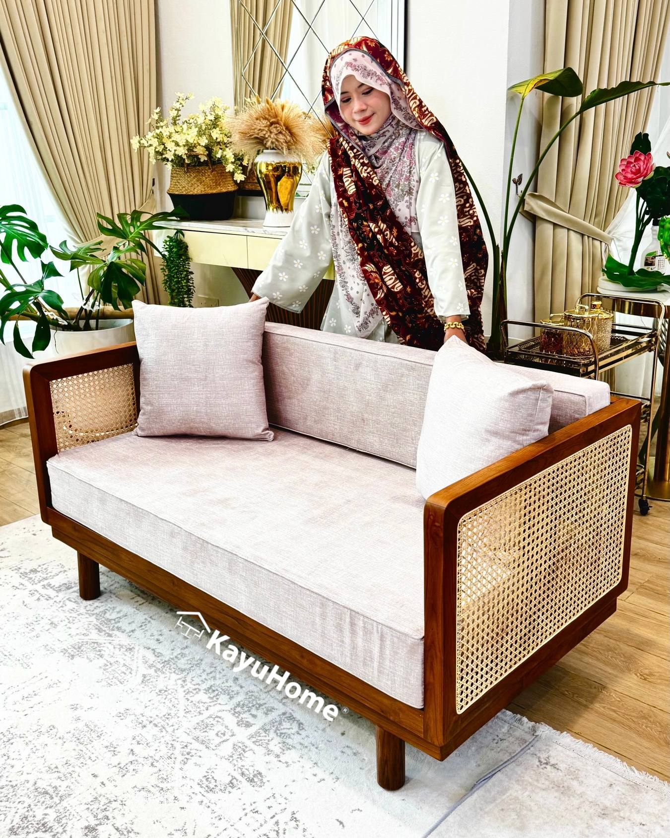 Heritage Rattan Daybed — official KayuHome catalogue image