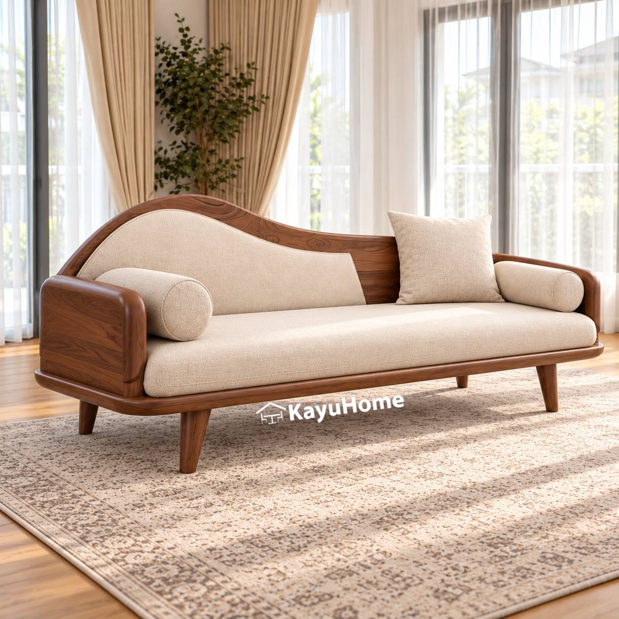 Arden Wood Daybed — official KayuHome catalogue image